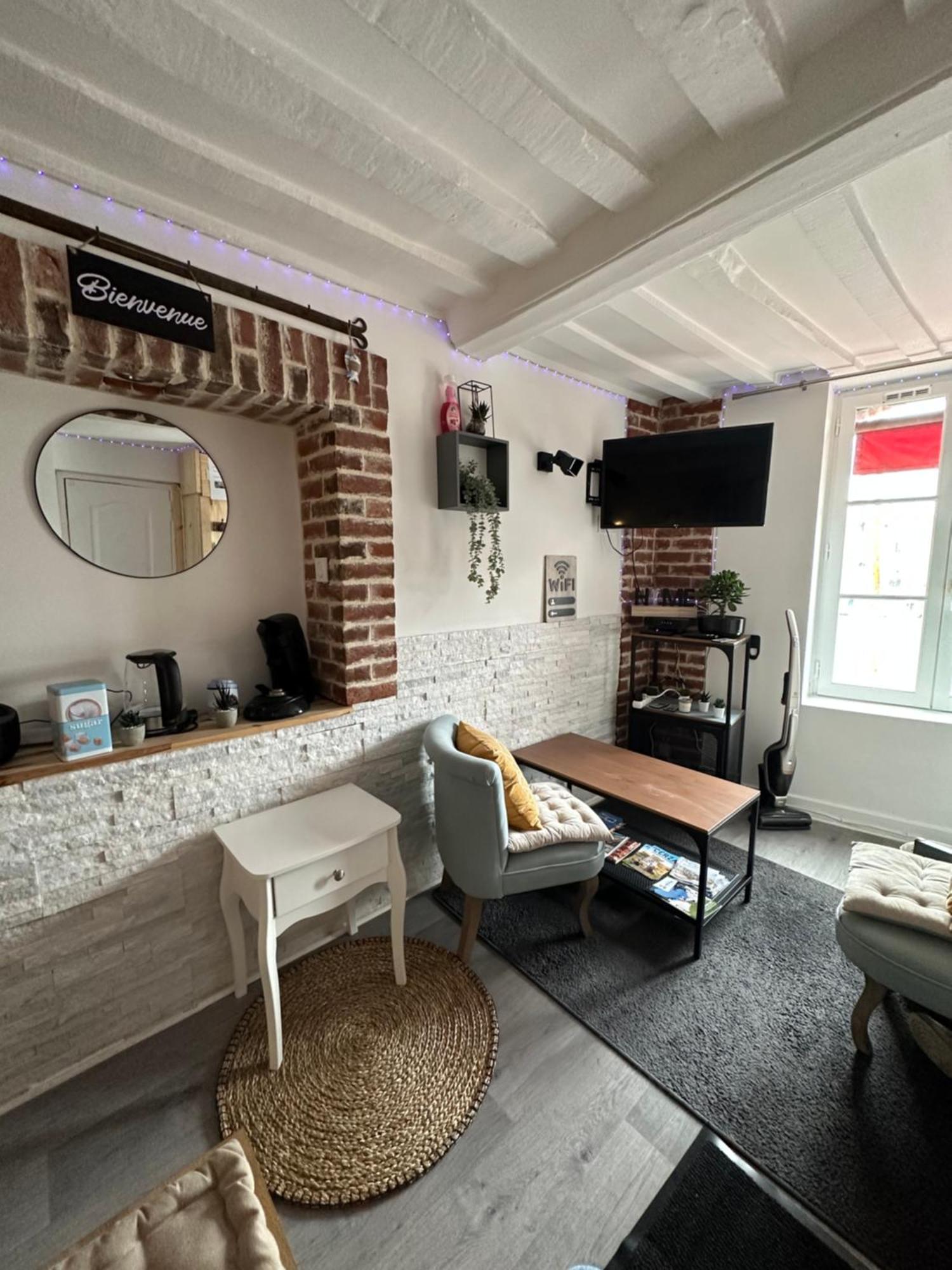 Le Ti Wi Studio En Plein Coeur Du Vieux Bassin Honfleur Kültér fotó