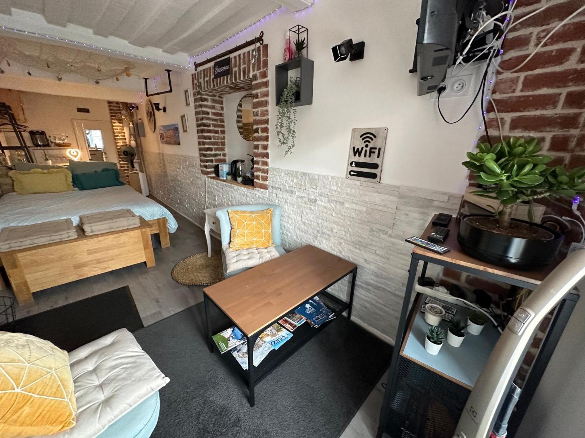 Le Ti Wi Studio En Plein Coeur Du Vieux Bassin Honfleur Kültér fotó